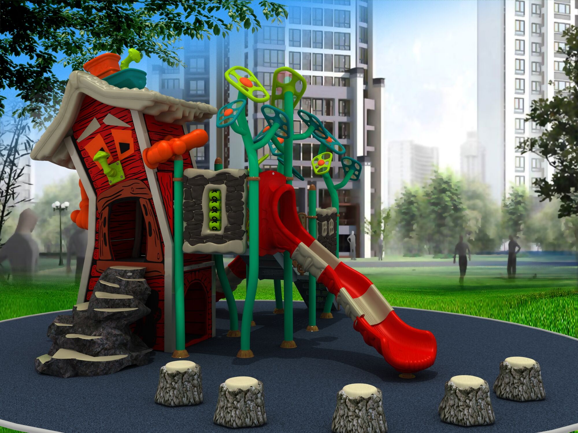 Outdoor Playground Equipment