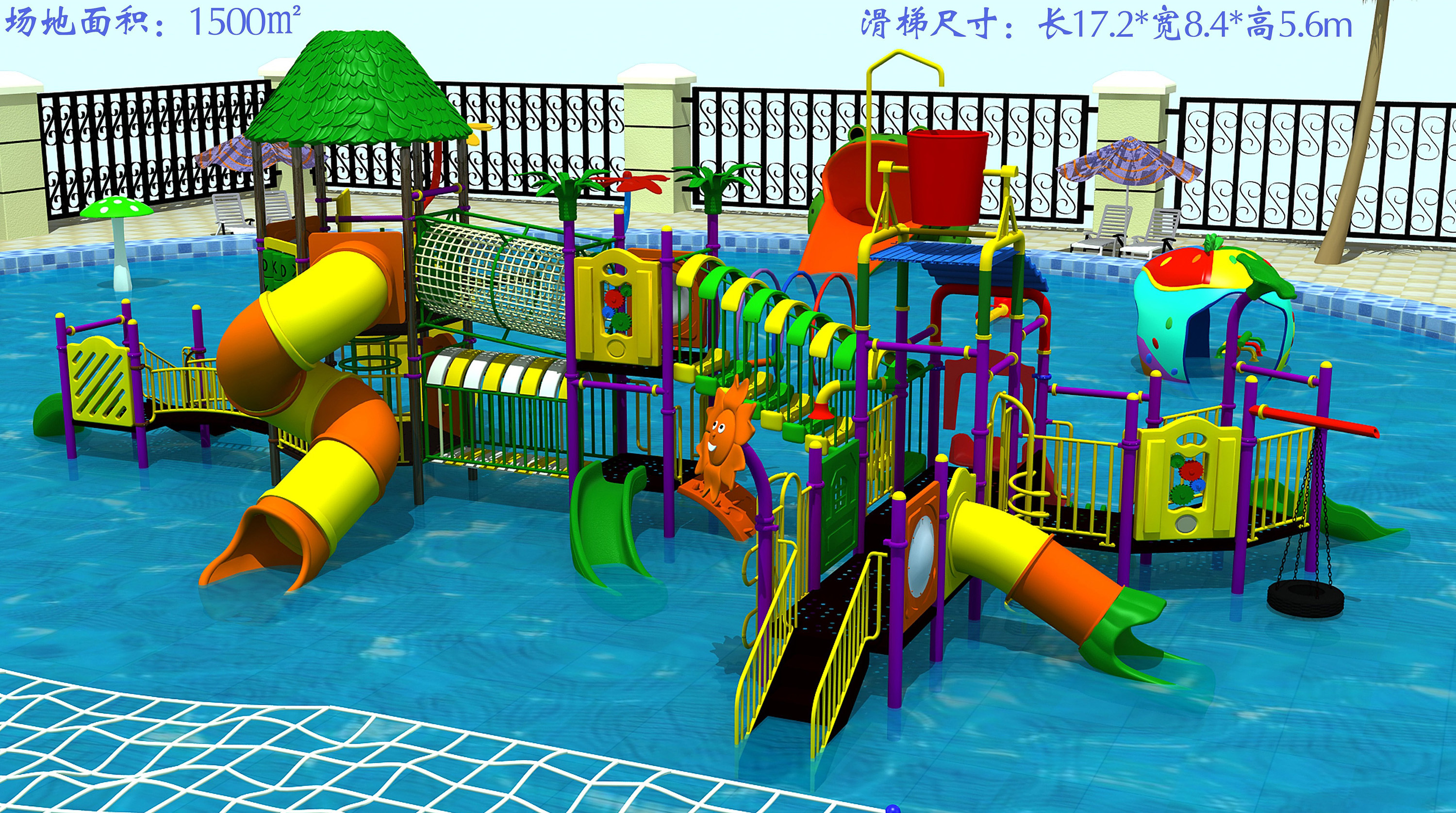 Aqua park water park slides,water play structure in Guangzhou