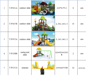 playground promotion activities