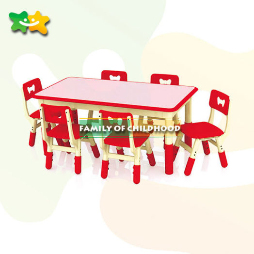 CE Plastic table set,nursery school furniture for kindergarten