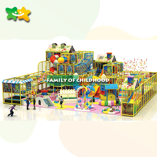 Candy Soft play house kids indoor playground equipment in guangzhou