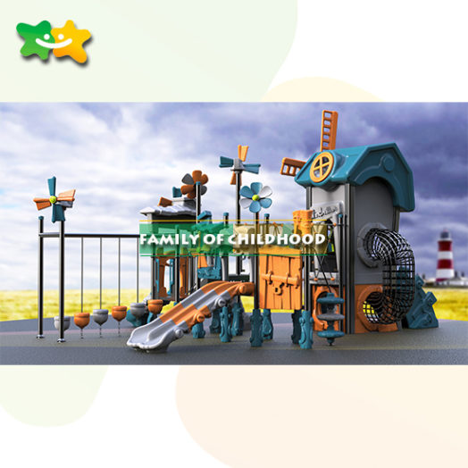 plastic outdoor playground equipment slide play sets for sale