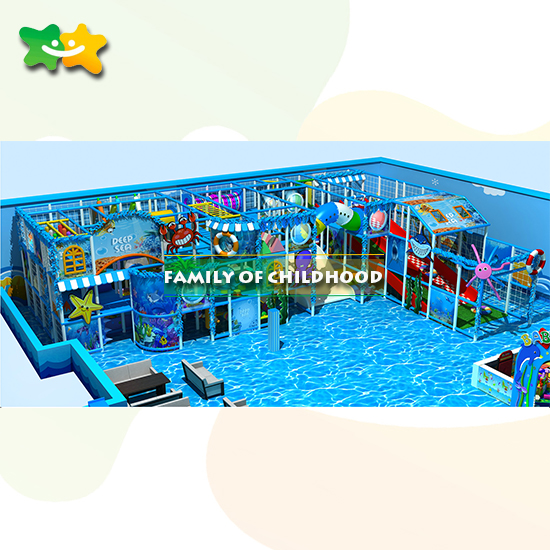 kids soft indoor playground games maze equipment for play 