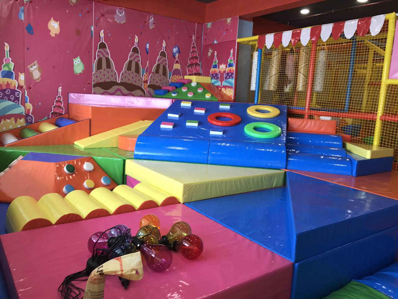 children indoor playground ,castle equipment project 
