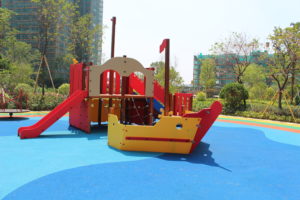 outdoor park playground ,playground equipment project