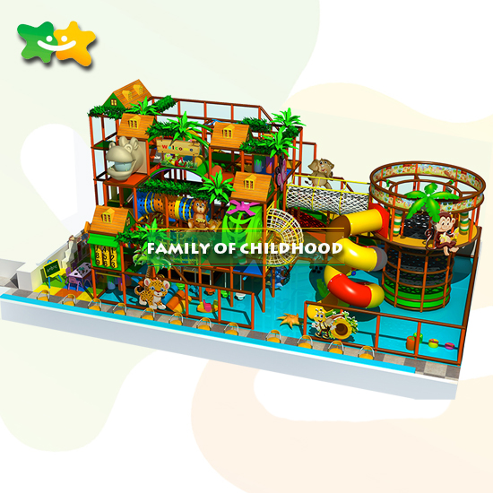 amusement park indoor,playground jungle theme 