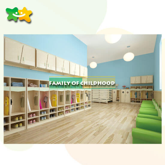 chairs and tables,kindergarten bookshelf,family of childhood