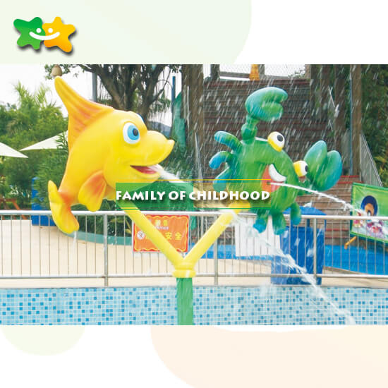 children outdoor game,spray water park equipment,family of childhood