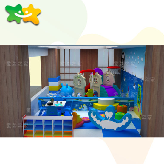 Indoor amusement park supplies kids indoor soft playground equipment