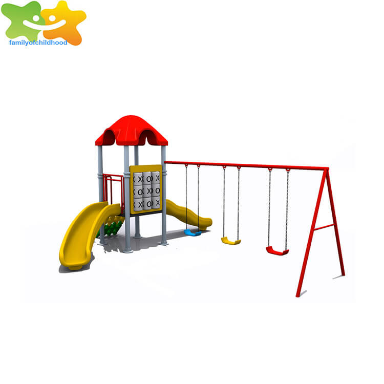 plastic garden slide