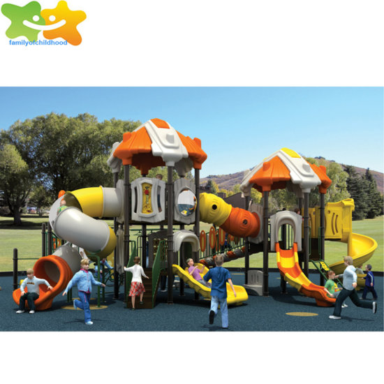 HighQuality Plastic Slide Outdoor Garden Slide With Swing