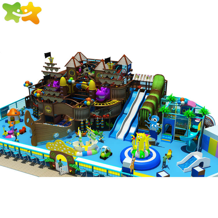 Kids Center Equipment Play Zone,Pirate Ship Playground,family of childhood