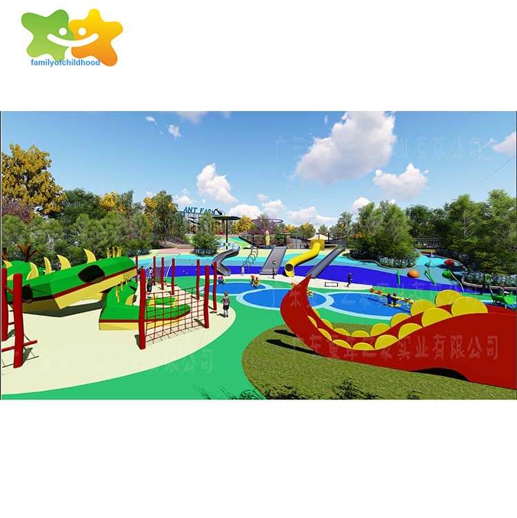 New Design Children's Sports Park Fire Dragon Model Slide for sale,familyofchildhood