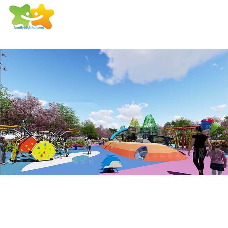 Modern Design Children's Park Outdoor Recreation equipment playground park,familyofchildhood