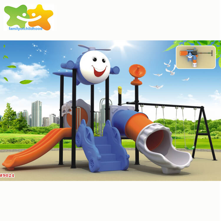 kids outdoor swing and slide