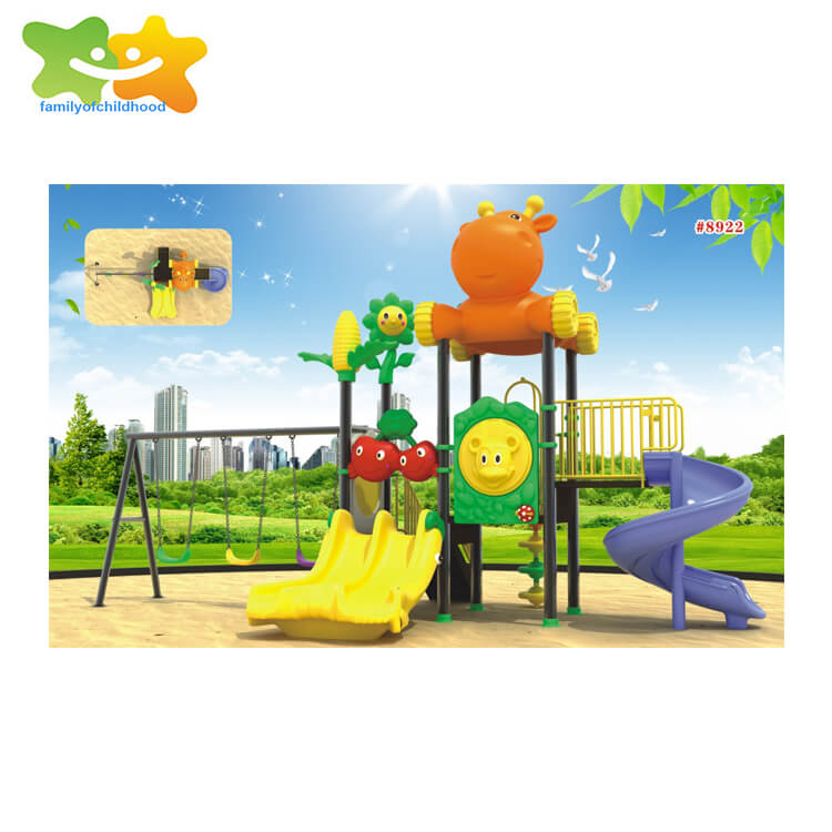 kids outdoor swing and slide