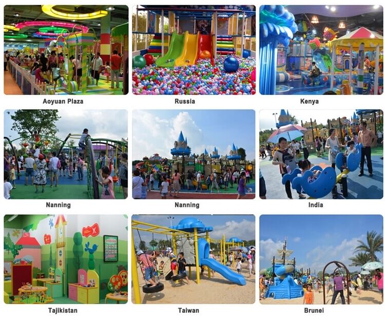High-Quality commercial plastic children outdoor playground baby slide