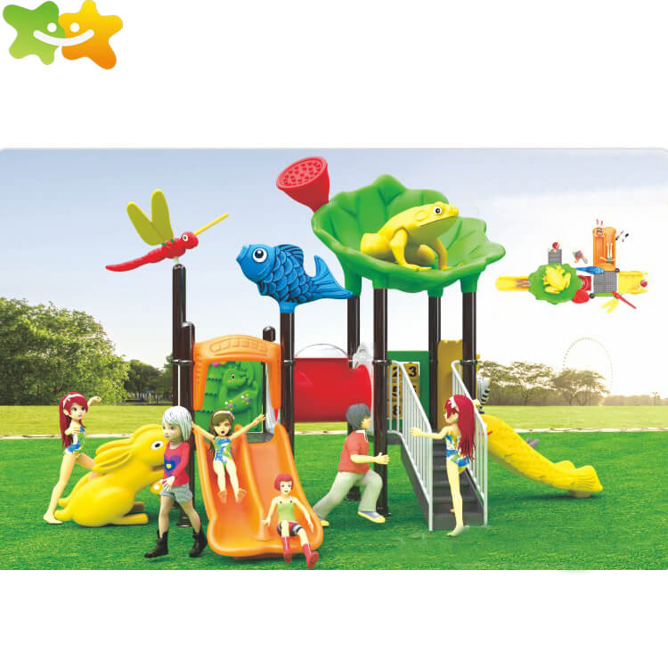 kids' play slide outdoor toy plastic kids outdoor slide for sale