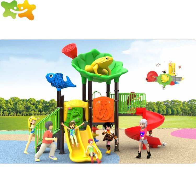 kids' play slide outdoor toy plastic kids outdoor slide for sale