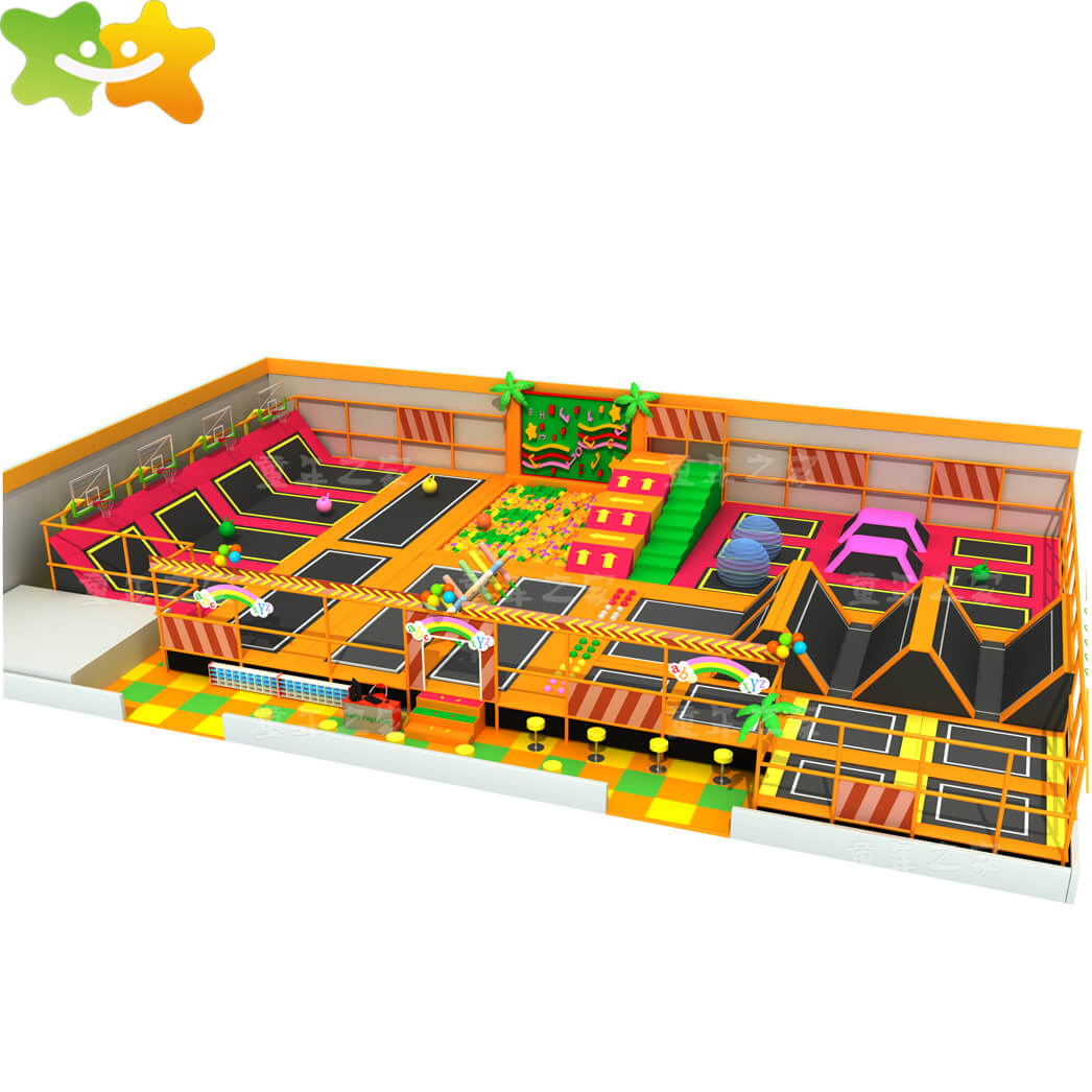 Commercial Big Indoor Trampoline Park China Supplier