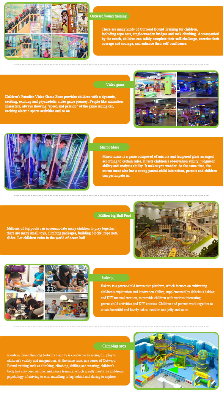 children entertainment games kids play zone indoor playground equipment for mall