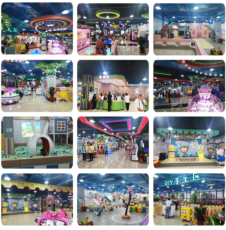 Commercial children soft play area candy theme kids indoor playground for sale