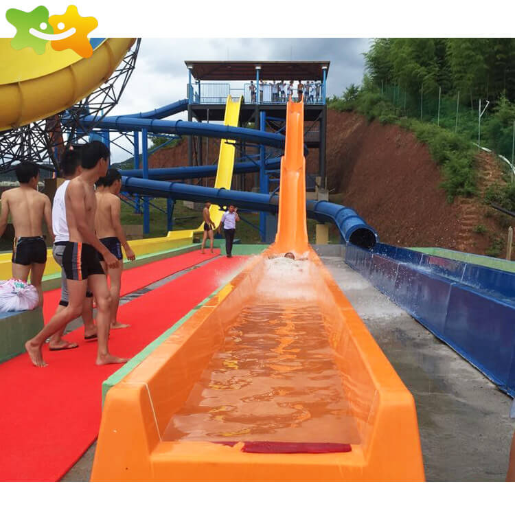 Durable large fiberglass water park spiral water slide equipment for sale