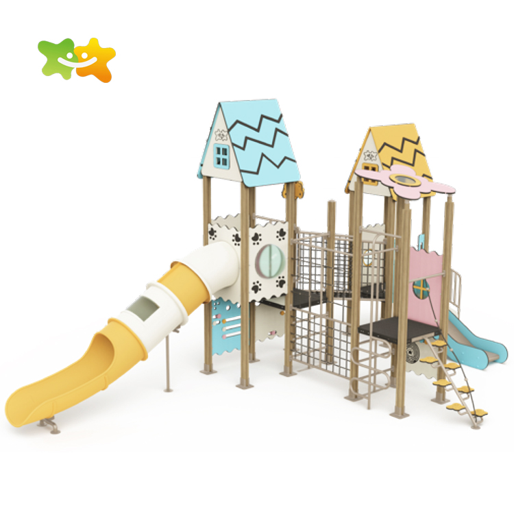 Amusement Park Children Outdoor Play Equipment Kids Gym Playground Slide