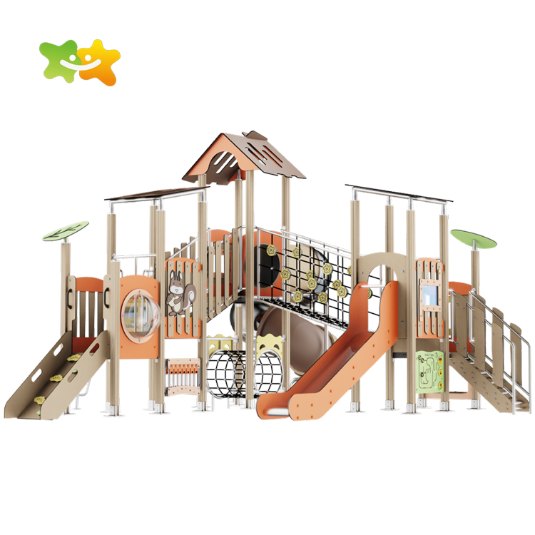 Home Kids Zone Children Slide Toys Kids Outdoor Playground Plastic Combination Slides