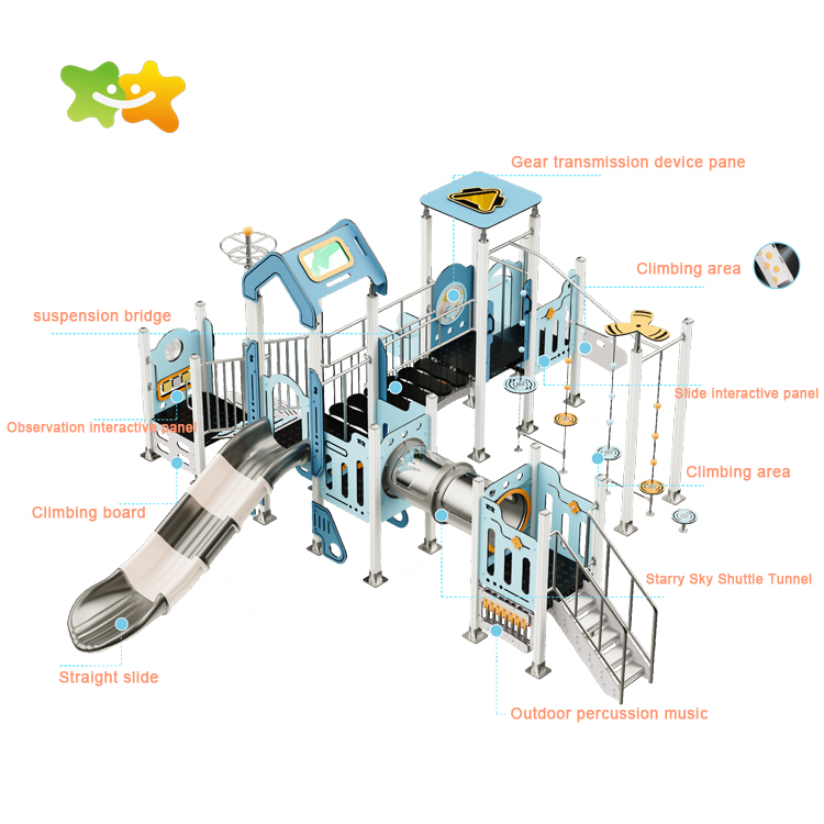 Outdoor Playground For Children Play Set Kids Slide Kindergarten Children's Slide